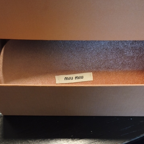 Miu Miu Burgundy Sunglasses